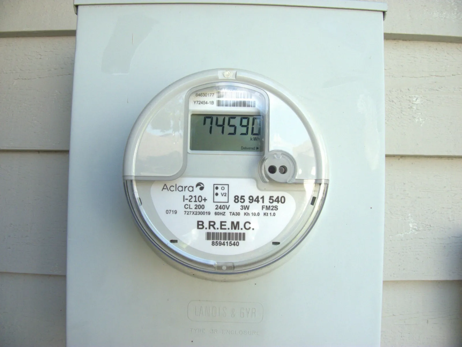 Medidor inteligente monofásico de energia elétrica