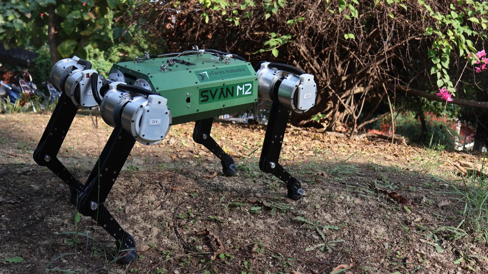 Robô quadrúpede de pesquisa